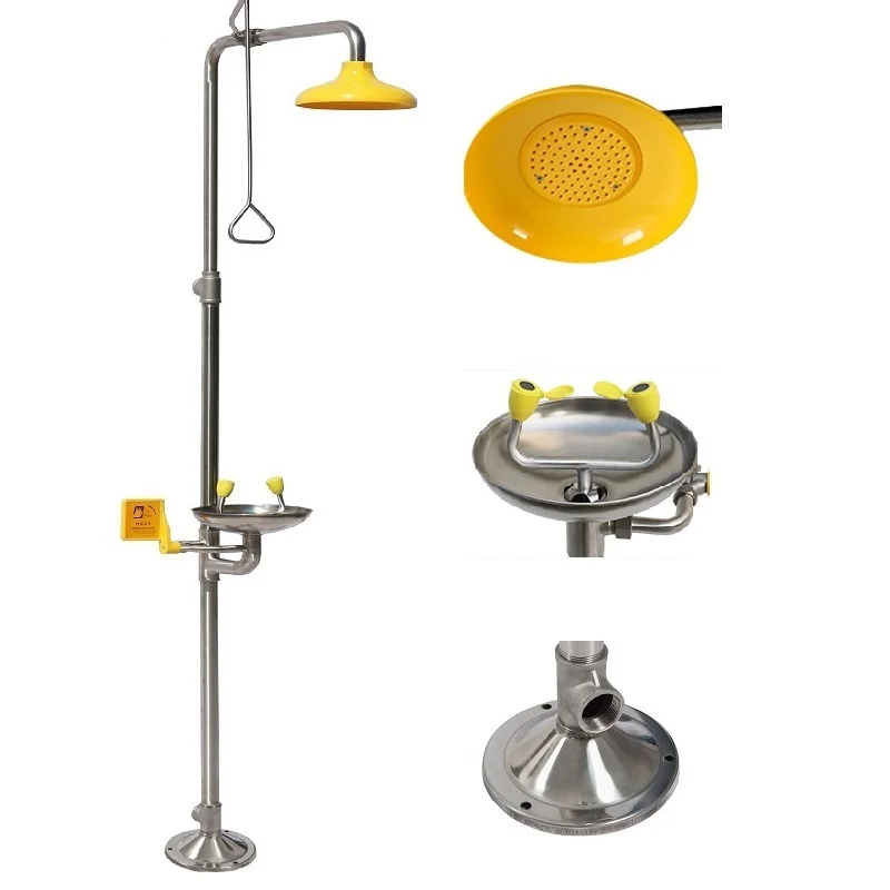 Hot Selling Lab Safety Removable Washer Eye Wash Water Storage Emergency Stations For Sink&eye Eyewash Station And Shower .