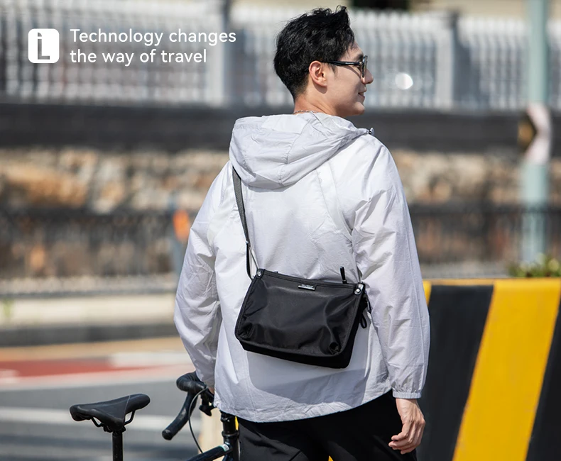 MARK RYDEN Umhängetasche aus Nylon-Oxford mit 7,9-Zoll-Pad-Tasche für den täglichen Weg zur Arbeit – Detail 3