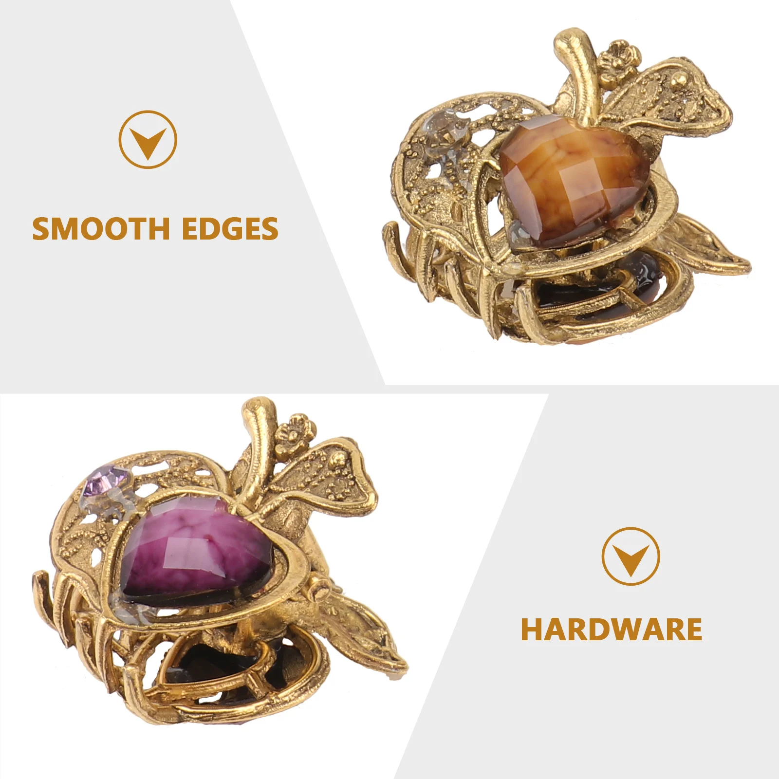 

12Pcs Crystal Hair Accessories Bridal Wedding Clips for Special Occasions Barrettes Headwears Hair Pin Crystal Pin