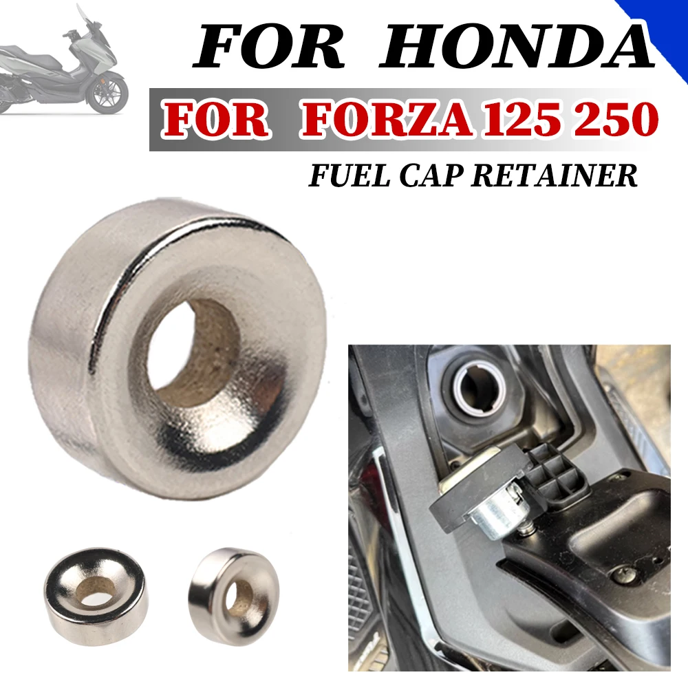 Motorcycle Accessories  For Honda Forza 125  Forza 250 Fuel Cap Retainer Refueling Tank Aperture Cap Magnetic Auxiliary Block