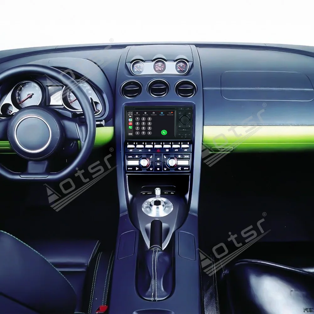 7 Inch For Lamborghini 1997~2004 Android 14 Auto Multimedia Car Radio Car GPS Navigation Audio Stereo Head Unit DSP Carplay