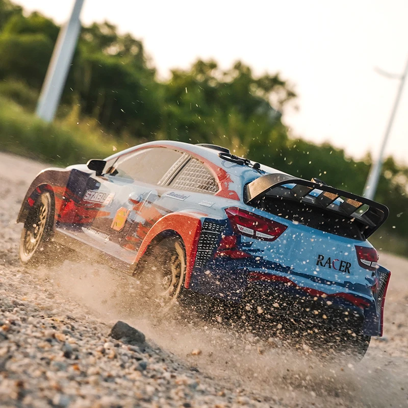 JJRC 8828 1:14 RC Car 2.4G 4WD Off-Road Wheels Strong Grip Realistic Body Electric Korean Rally Car for Children And Adults