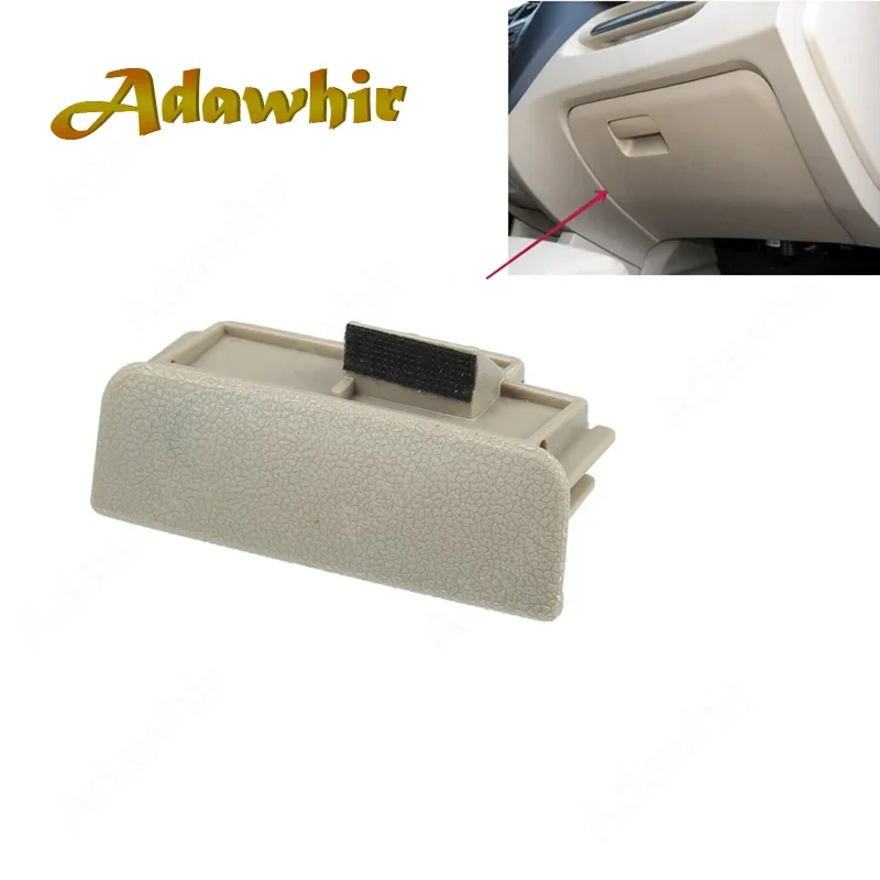 Beige Knob for Glove Box, Compartment with Latch Clip for KIA Sportage 2005-2008 2009 2010, 845601F100EZ 845601F100WK