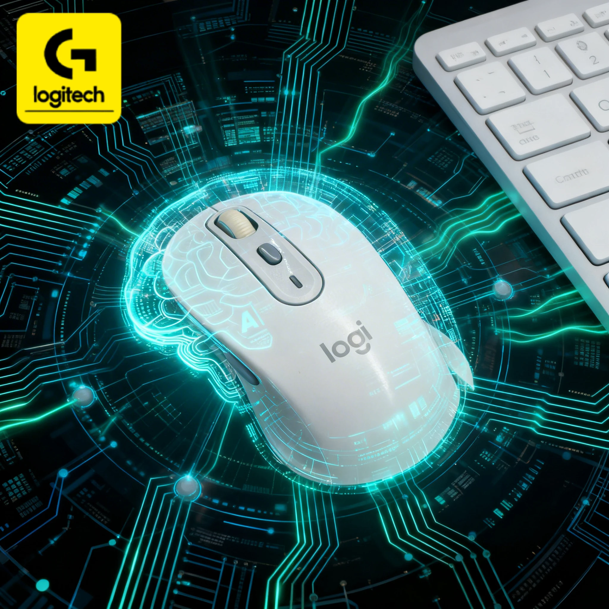 Logitech M750/M650L Business Dual-Mode Mouse, Silent Click, Compatible with PCs and Chromebooks