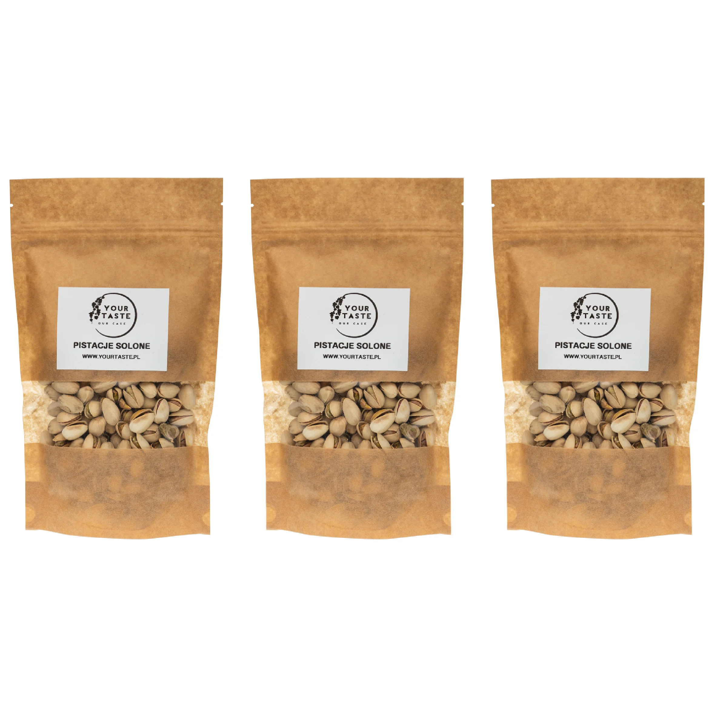 Your Taste Zestaw - 3x Pistacje solone 500g
