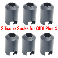 Silicone Socks for QIDI Plus 4 Hotend Block Protector Cover Case for QIDI Plus 4 Silicone Sleeve Sock 3D Printer Accessories