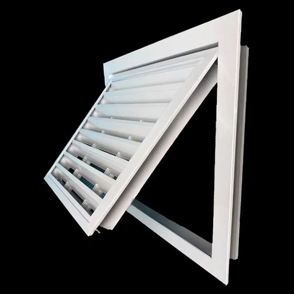 Aluminum Alloy Gable Vent Gable Vents With Mesh  for Houses Shed Vents with Replaceable Screen Attic Vents