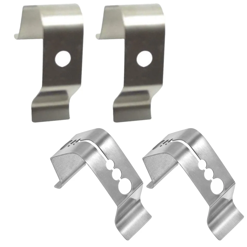 

Stainless Steel Food Thermometer Probe Holder 1 3 Holes Clips for Grill Barbecue Kitchen Supplies Temperature Gauge