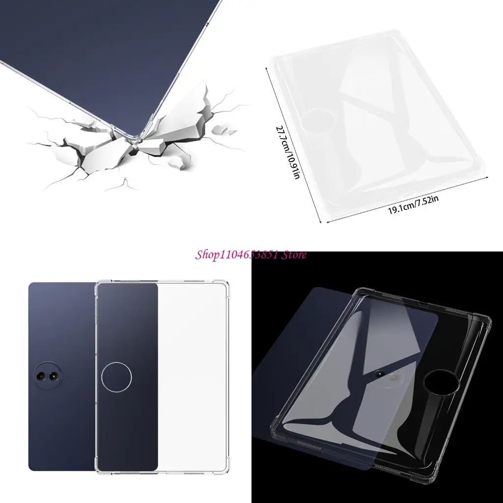Flexible Clear Back Shell for Nxtpaper 12.2