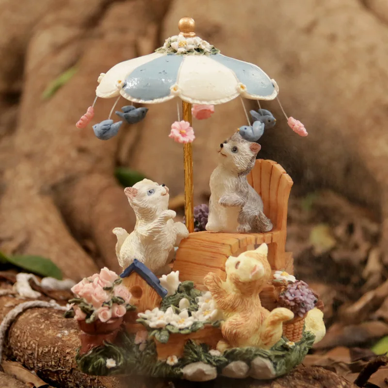 Cat Music Box. Princess Girl Handmade Wind-Up Music Box. Creative Ornaments for Healing Day Birthday Gifts Rotating Music Box