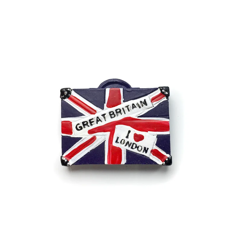 

London, UK Travel Souvenir Creative Suitcase Fridge Magnet Home Magnetic Decoration Exquisite Gift