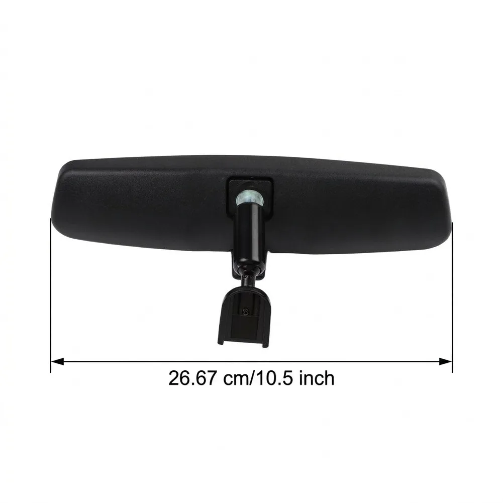 Interior Rearview Mirror Kit 10.5 Inches for Chevrolet For Kia For Ford Models Including Rogue Murano Altima Armada