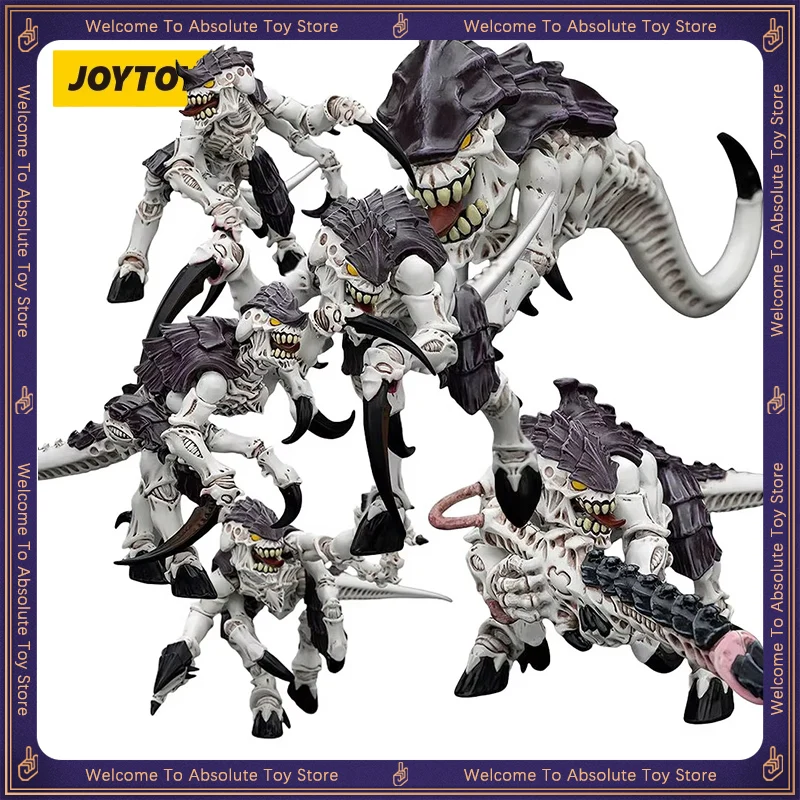 In Stock JOYTOY Warhammer 40K Action Figures Hive Fleet Leviathan Toy Hormagaunt Ripper Figures Movable Model Christmas Gifts