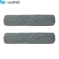 Original Accessories Floor Scrubber Brushes Roller Brush Spare Parts Silver Gray For Proscenic F20 / F20A Vacuum Cleaner