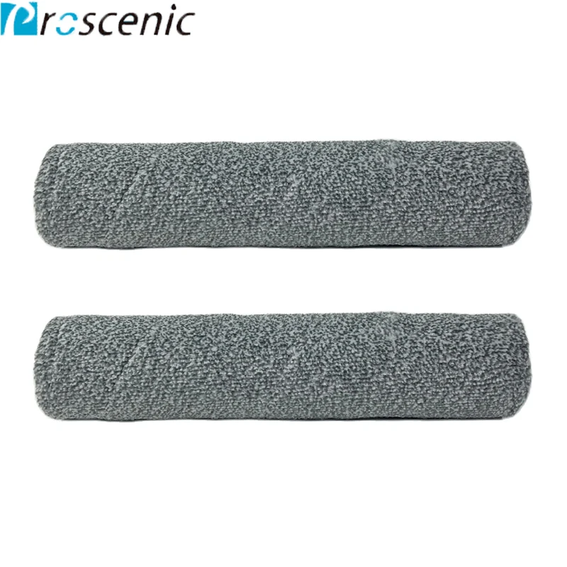 Original Accessories Floor Scrubber Brushes Roller Brush Spare Parts Silver Gray For Proscenic F20 / F20A Vacuum Cleaner