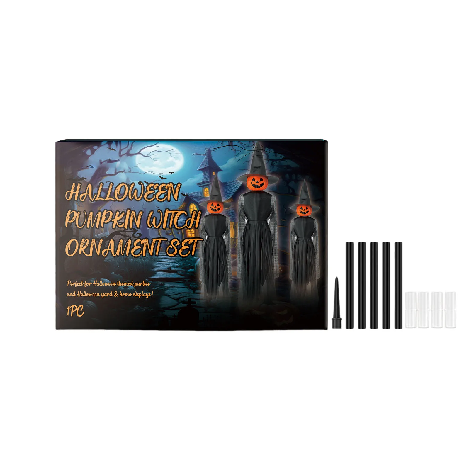 

Smelly Vials Halloween Themed Enchanting Pumpkin Witch Hanging Set Unique Crafting Festive Charms Perfect For Events And Parties