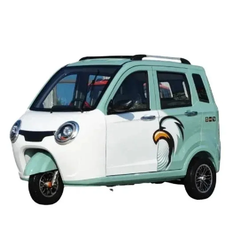 Passenger Three-wheeled Three-seater Long-range Closed Electric Tricycle 2026