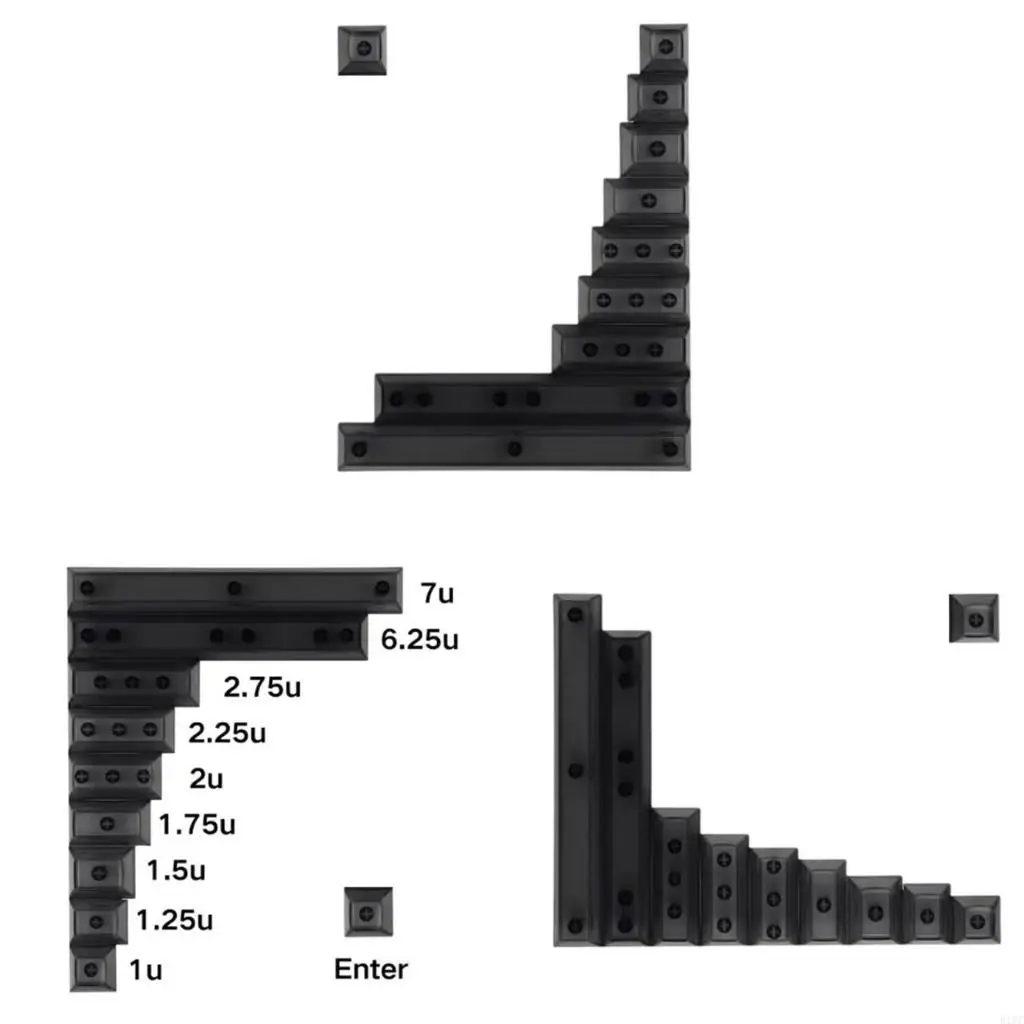 

Профиль DSA Прозрачный колпачок для клавиш 1U, 1,25U, 1,5U, 1,75U, 2U, 2,25U, 2,75U, 6,25U, 7U, сменные колпачки для клавиатур