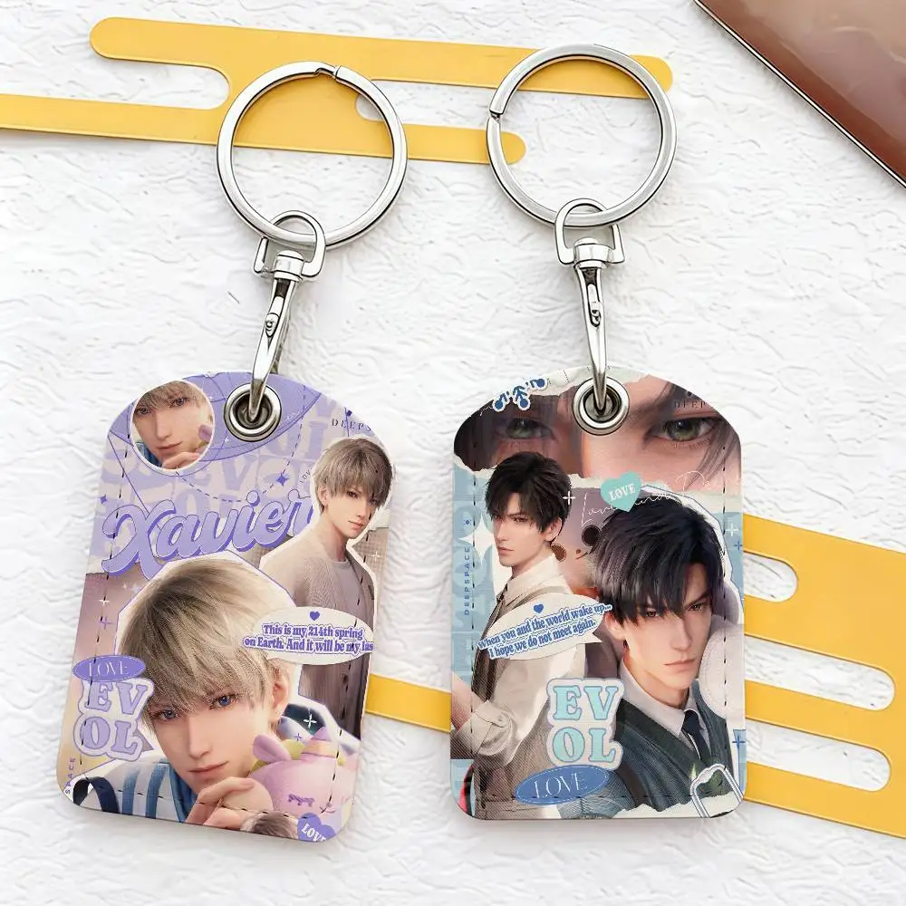 لعبة الحب وD-DEEPSPACE Sylus Zayne Xavier 83 مشبك بطاقات كم واقي حافلة البنك بطاقة الائتمان كم واقية بطاقة الهوية