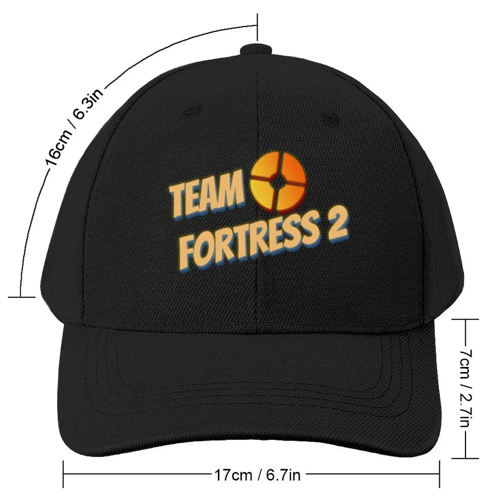 Team Fortress 2 - Revamped Baseball Cap Hat Baseball Cap Streetwear Trucker Cap Beach Men's Women's