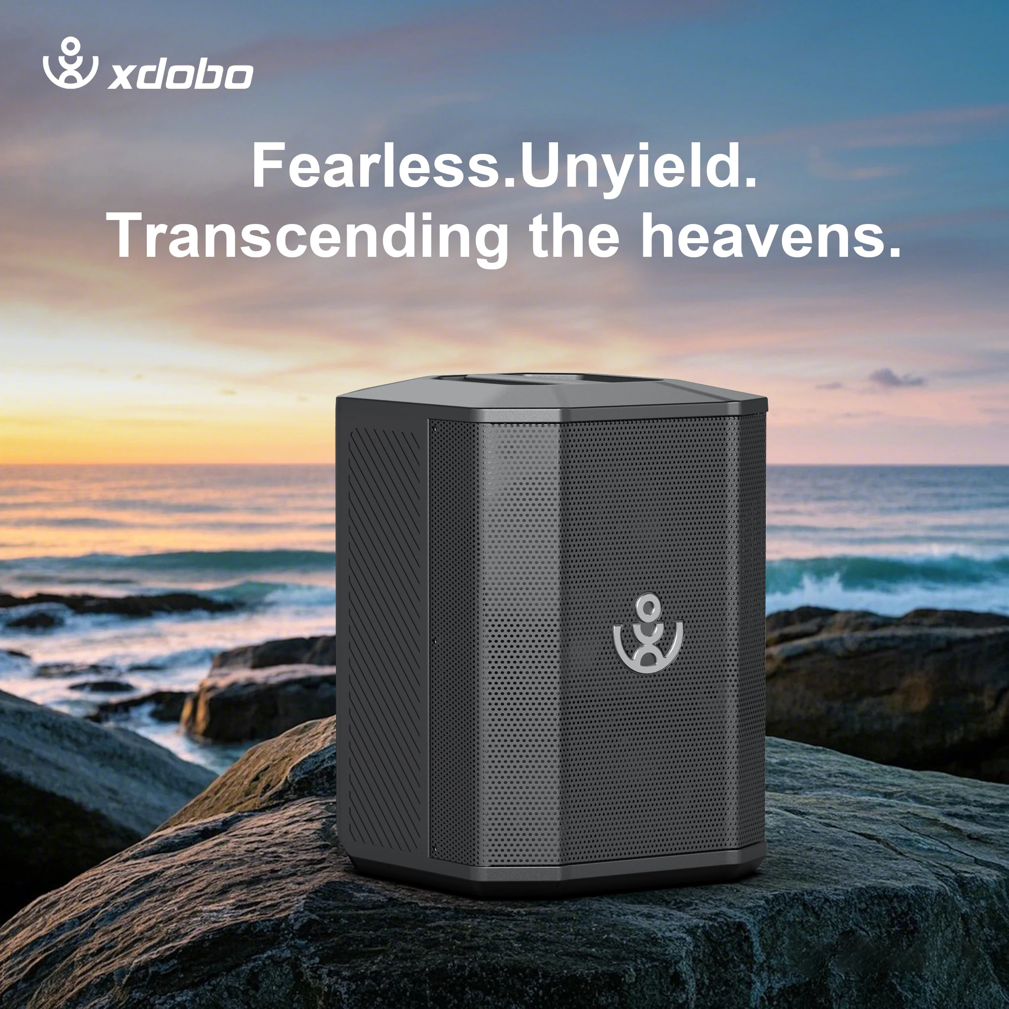 XDOBO WUKONG 300 واط مكبر صوت عالي الطاقة كاريوكي مع 2 ميكروفون محمول سماعة لاسلكية تعمل بالبلوتوث المتكلم في الهواء الطلق صندوق الصوت البث المباشر الصوتي