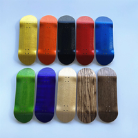 Wooden Fingerboard Deck 34mm x 100mm - 5 Ply Multi Color Includes Prolific Foam Tape