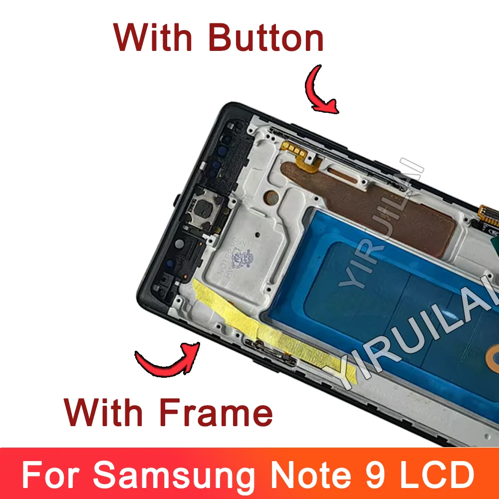 TFT screen For Samsung Galaxy Note 9 LCD N960 N960F Display Touch Screen Digitizer Note 9 Samsung Screen Replacement Parts.