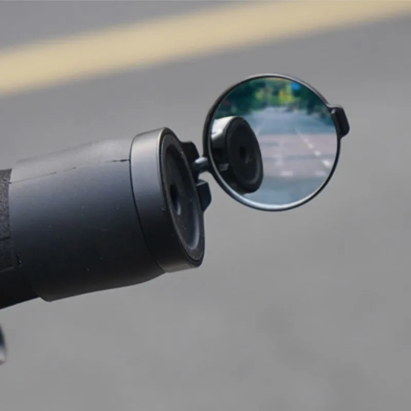 Bike Mini Rearview Mirror 360° Rotatable Adjustable Handlebar Grip Mount Wide Angle HD for MTB Road Bike E-Bike Scooter Cycling view 3