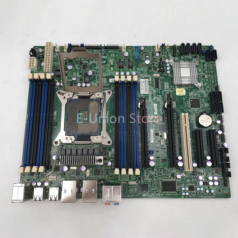 X9SRA LGA2011 C602 2*PCI-EX16 Support E5 2600 Series Workstation Motherboard X79