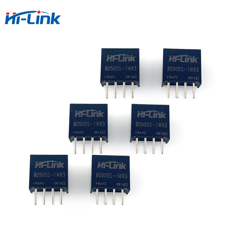 50/100pcs Hilink B0505S-1WR3 B1212S-1WR3 DC Converter 1W 5V 12V output Mini Isolated Power Supply Module Smart Electronics