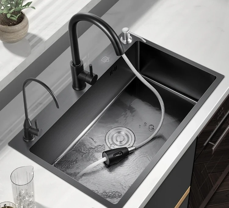 

Single-tank Stainless Steel Nano Sink Kitchen Sink Household Sink