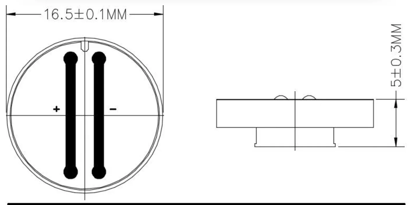GHXAMP 2 Buah Headphone Bluetooth Konduksi Tulang Bulat 16.5Mm dengan Speaker 6ohm, Pemijat Mata, Terapi Suara, dan Pemijat