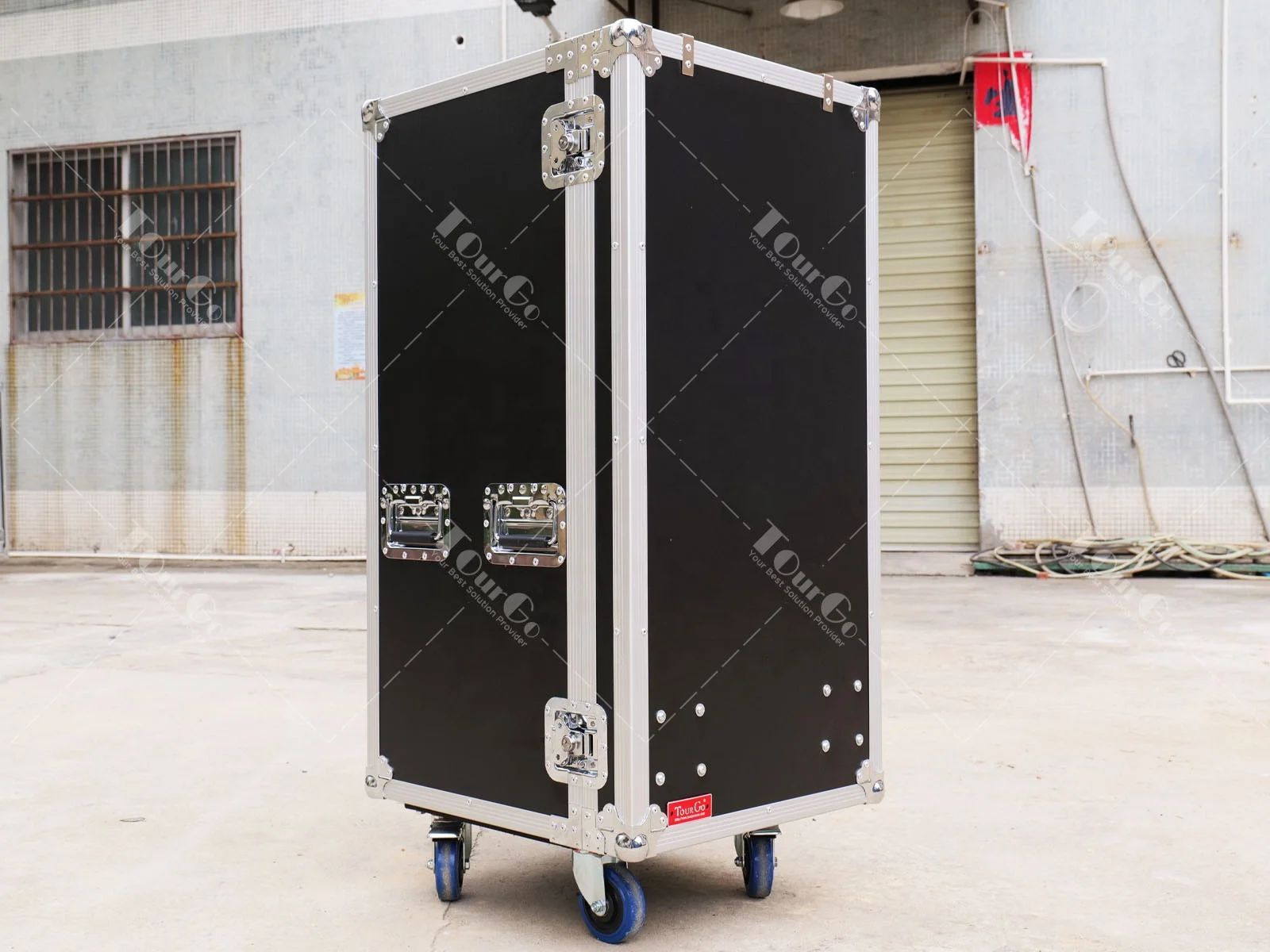 Aluminum Tool Storage and EVA Waterproof Storage Usage Mobile Display Table Lightweight Flight Road Drawer case with 7 Drawer