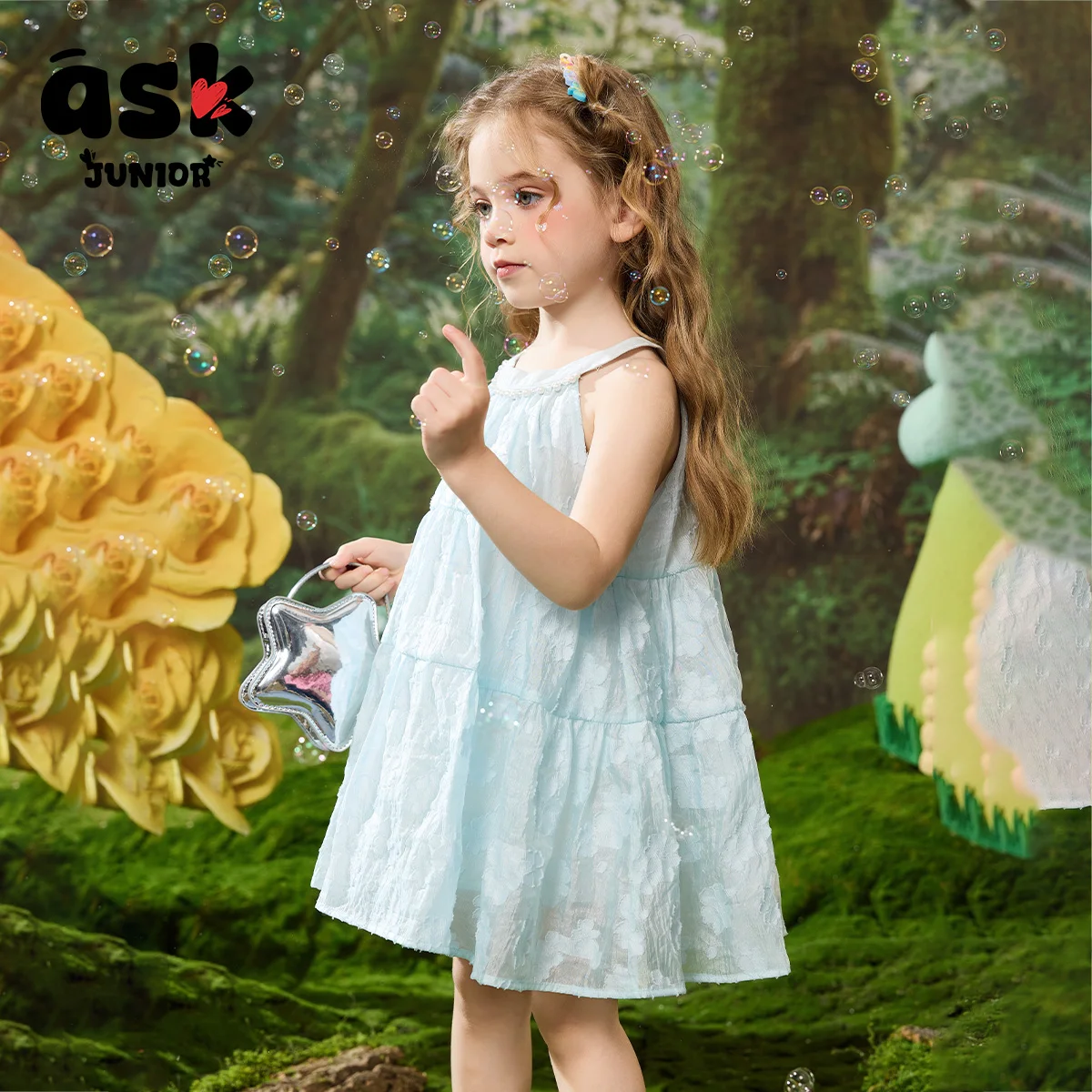 اسأل الأطفال الصغار بلا أكمام الصيف الفتيات الرقبة حبة الحمالة عطلة الرياح فستان الأميرة #6