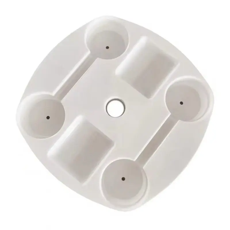 24 ساعة التسليم 2X مظلة فناء الجدول صينية مظلة خارجية الجدول صينية مع 4 كوب أصحاب طاولة الشاطئ مظلة الجدول الشاطئ Ta #6