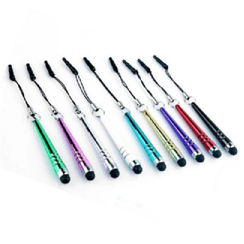 100pcs/lot Baseball Capacity Stylus Touch Pen For IPhone IPad Etc Mobile Phone Touch Pen for Samsung HTC Kindle