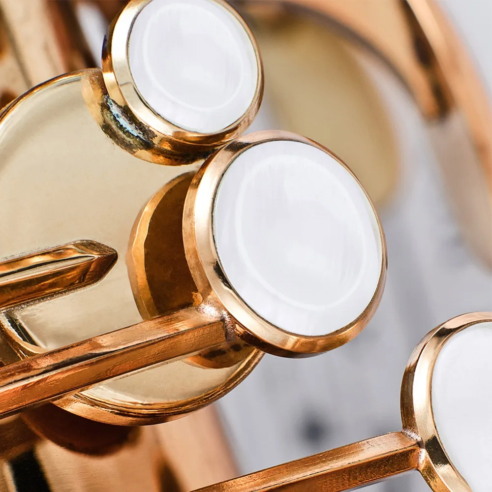 9PCS Pearl white Saxophone Key Button Inlays White shell Pearl Shell Key Inlays Saxophone Accessory For Alto Saxophone