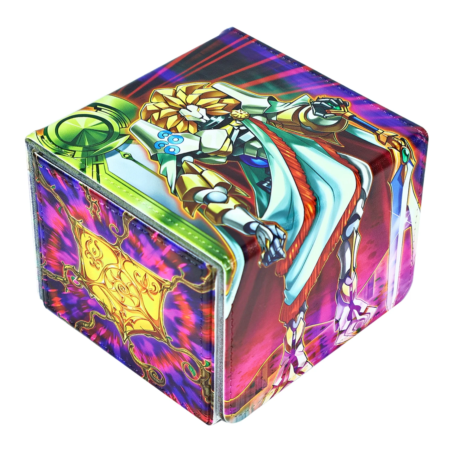 

Ю-Ги-Оо своими руками собственного производства! Коробка для хранения кукольных карт Gimmick Ygo Gimmick, кукольная кожаная коллекция, защитная коробка для карт, подарочная игрушка