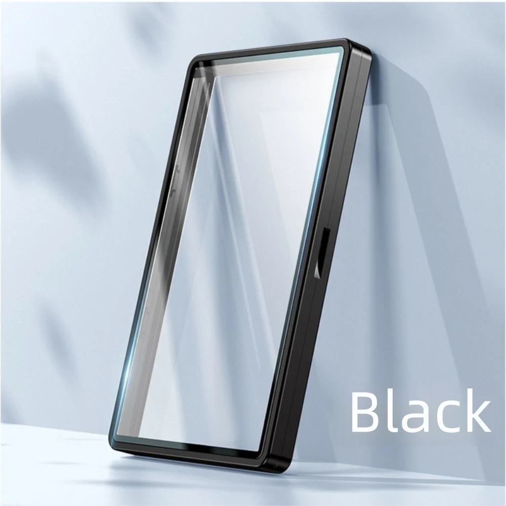 Aluminium Frame /CGC Graded Cards Protector UV Protection Transparent Card Protective Case Double-sided Glass Durable