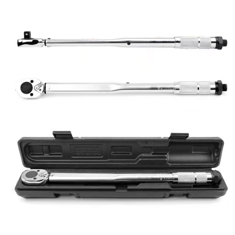 

Factory Supply 1/2 Inch Drive Click Torque Wrench (10-150ft.-lb/28-210Nm Range)