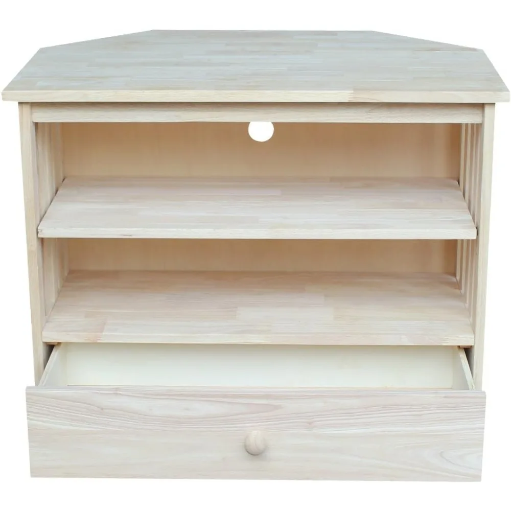 Meuble TV Mission Coin, inachevé