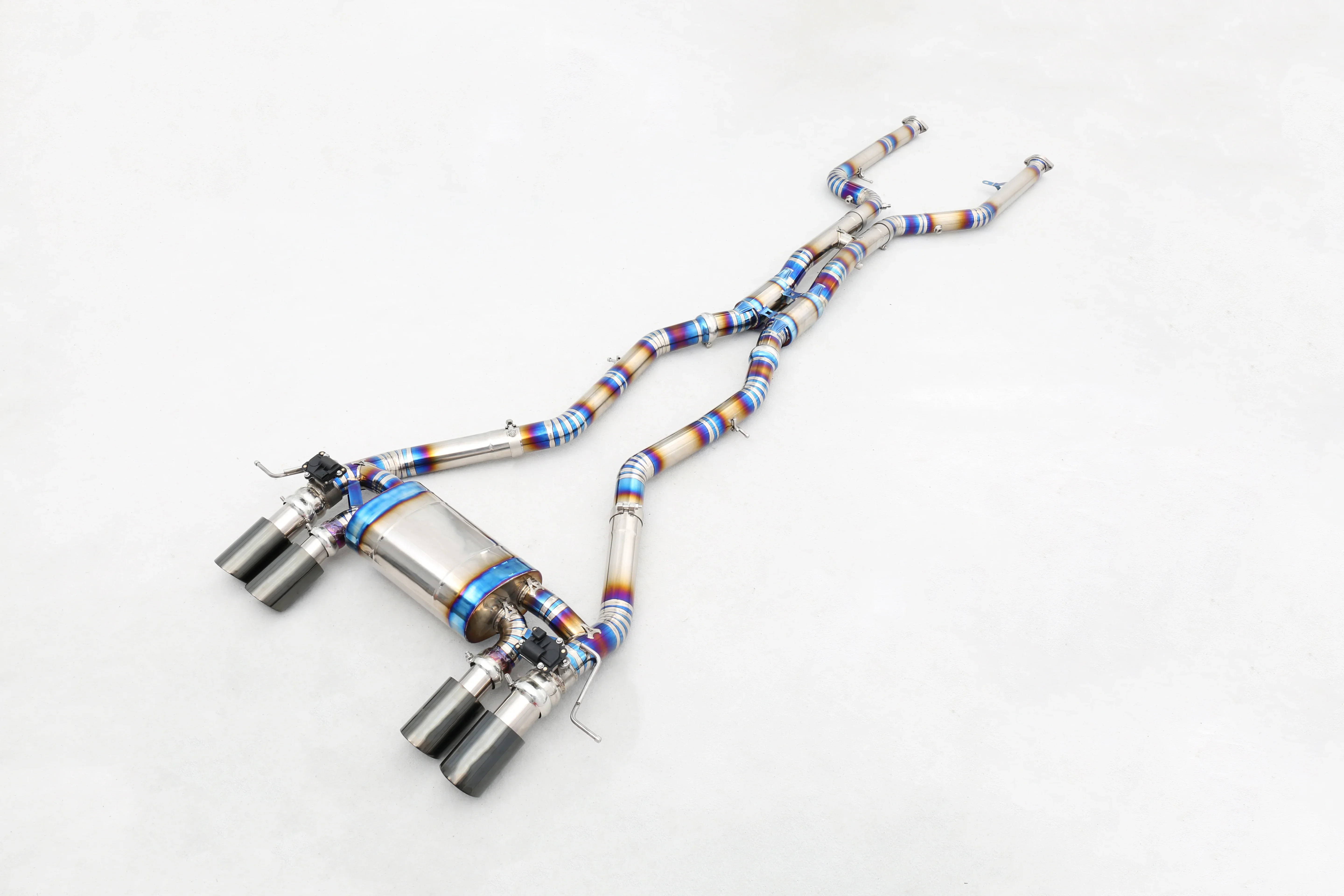 Factory Customizable Exhaust System for  M3/M4 G80/G82 304 Stainless Steel/Titanium Valves Perfect Fit