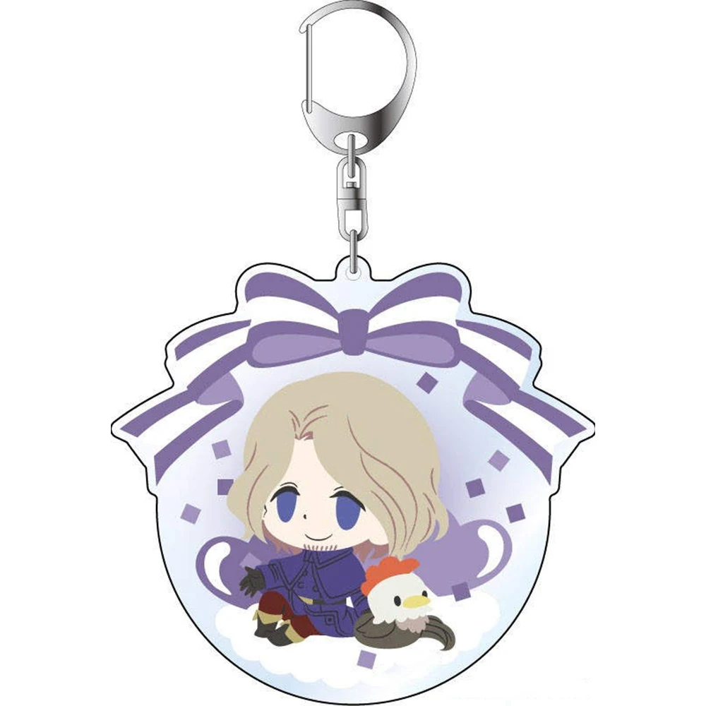 Loen Anime Peripheral Store Hetalia: World Stars Twinkle Charappu Balloon Ver Acrylic Keychain Pendant Ornamen Gifts About 6cm