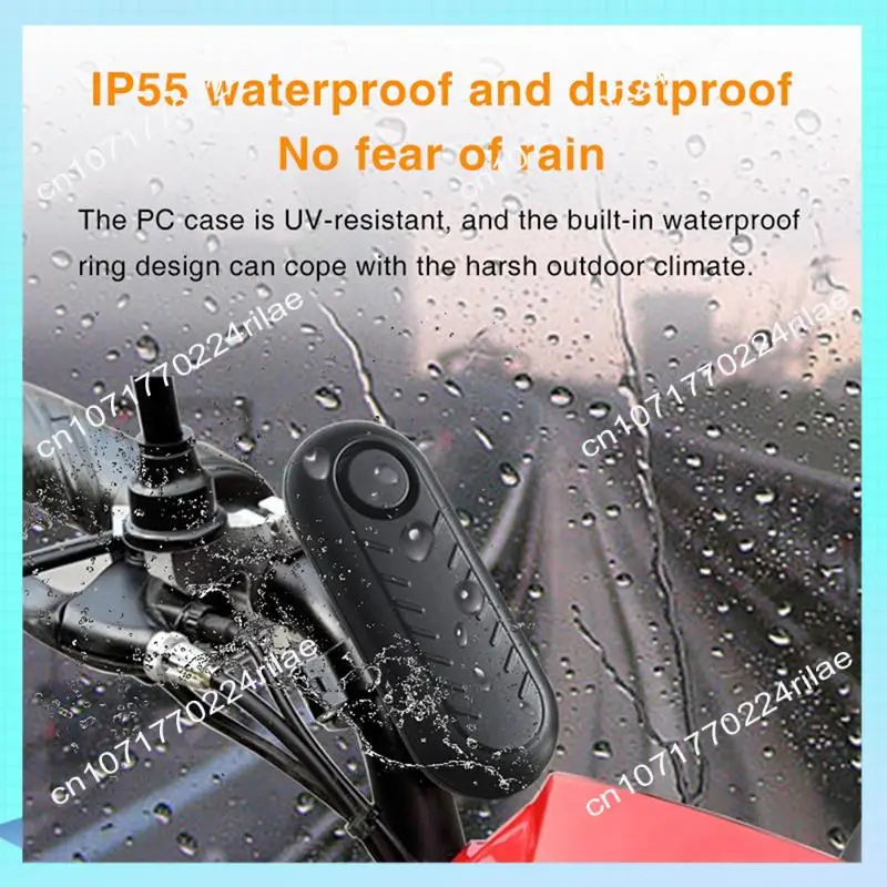 Sensor de vibración antirrobo para bicicleta A17Z, protección de seguridad para motocicleta eléctrica, Scooter, alarmas antirrobo