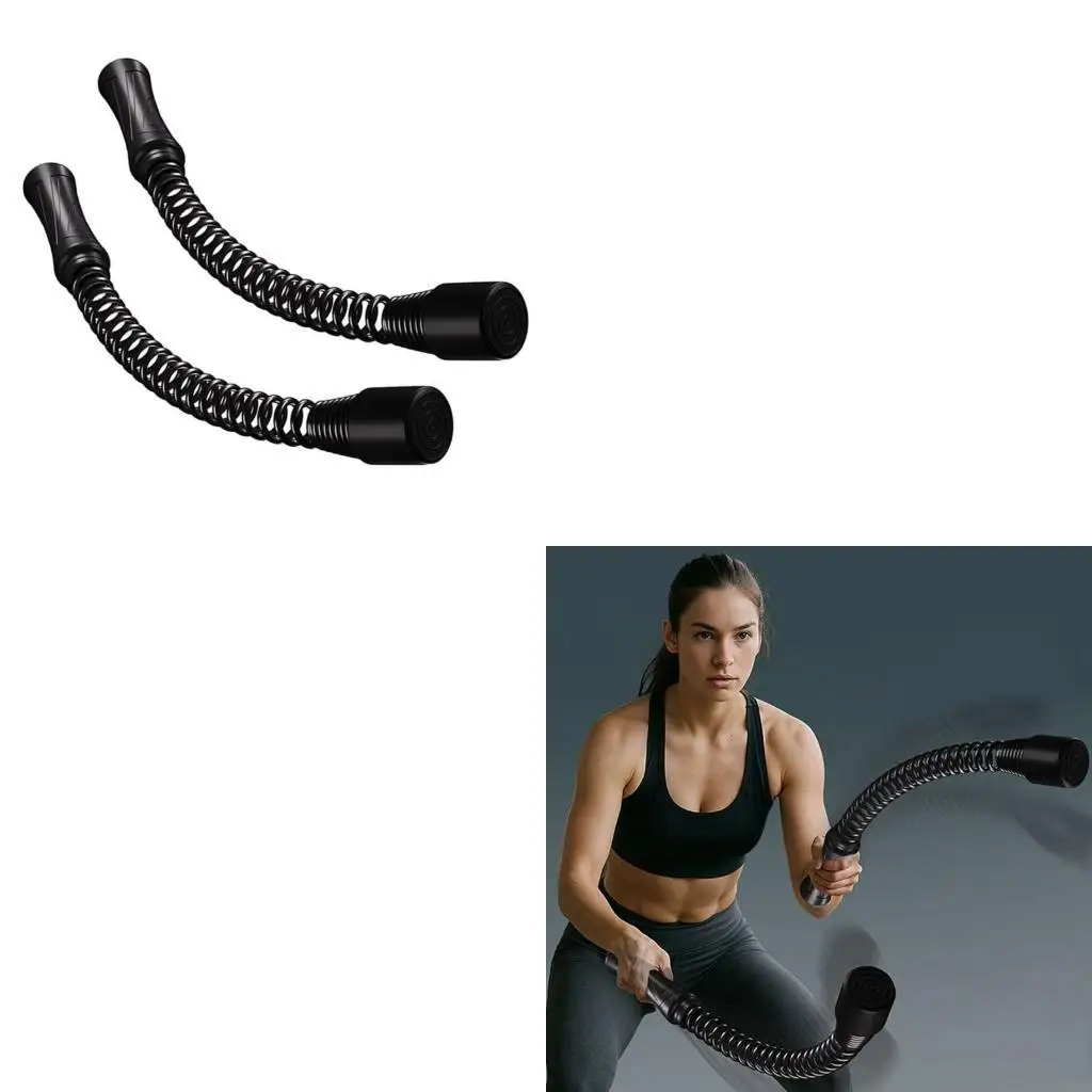 2pcs معركة حبل استبدال أداة تدريب قوة ربيع قضيب التمرين قضيب #1