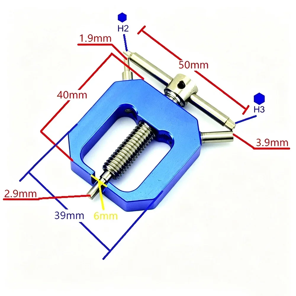 NEW Tooth Extractor Pinion Puller Motor Gear Extractor Mini 4WD Tools for RC Tamiya Mini 4WD Car DIY