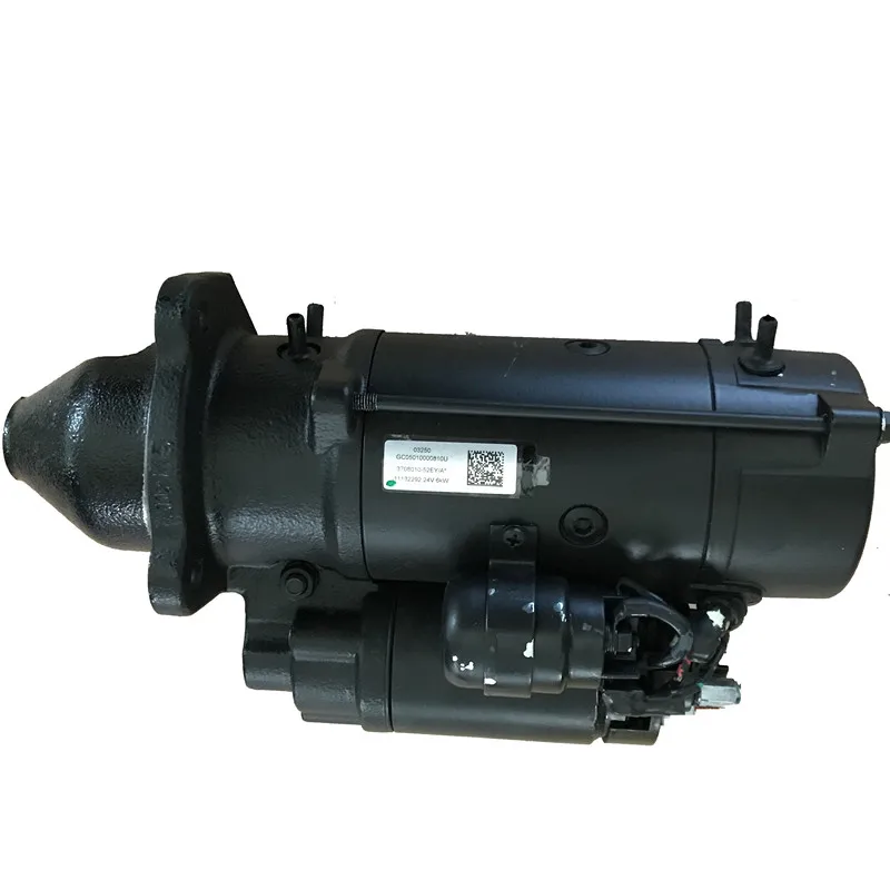 Original 4130001902 Starter Motor 3708010C-32EY D129 24V 6KW For LG936L Wheel Loader Spare Parts