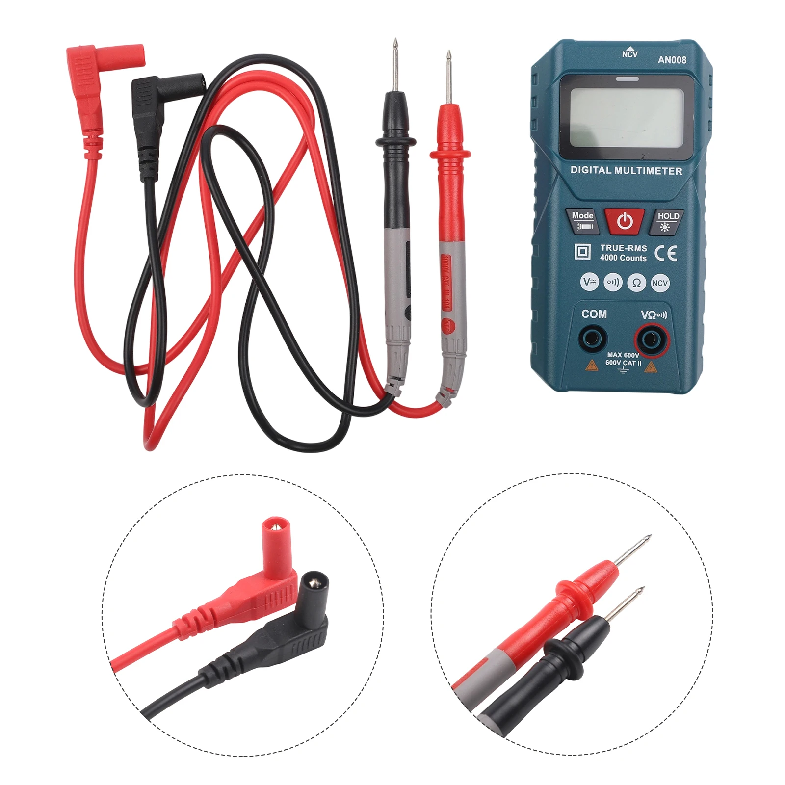 Confined Space Testing AC DC Tester Circuit Tester Automatic Voltage Detector Audible Alarm Feature Backlit LED Display
