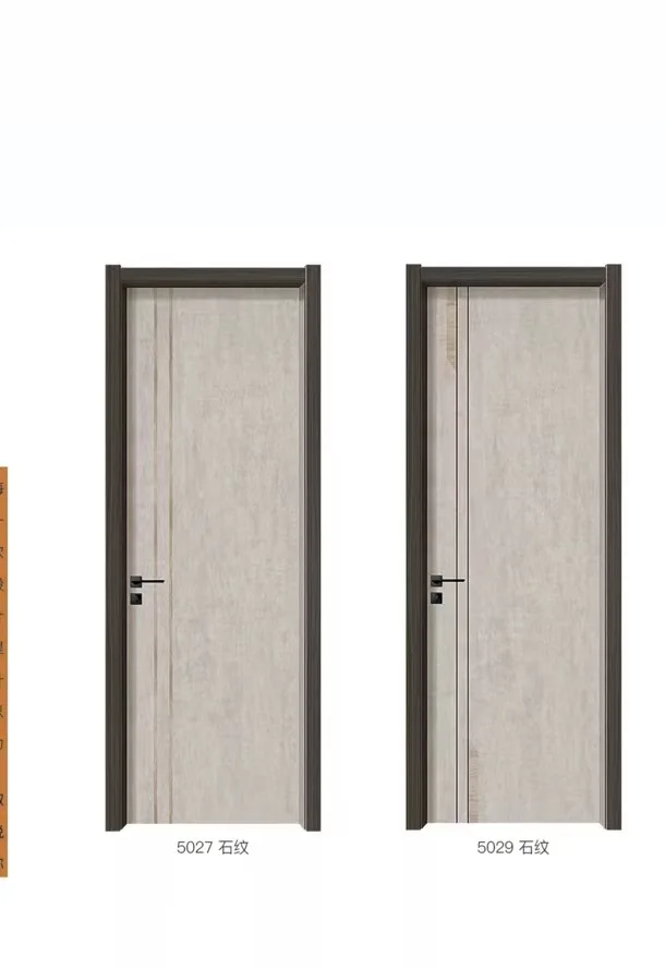 Carbon crystal wooden door waterproof and moisture-proof wooden door, factory direct sales, hotel engineering special wooden doo