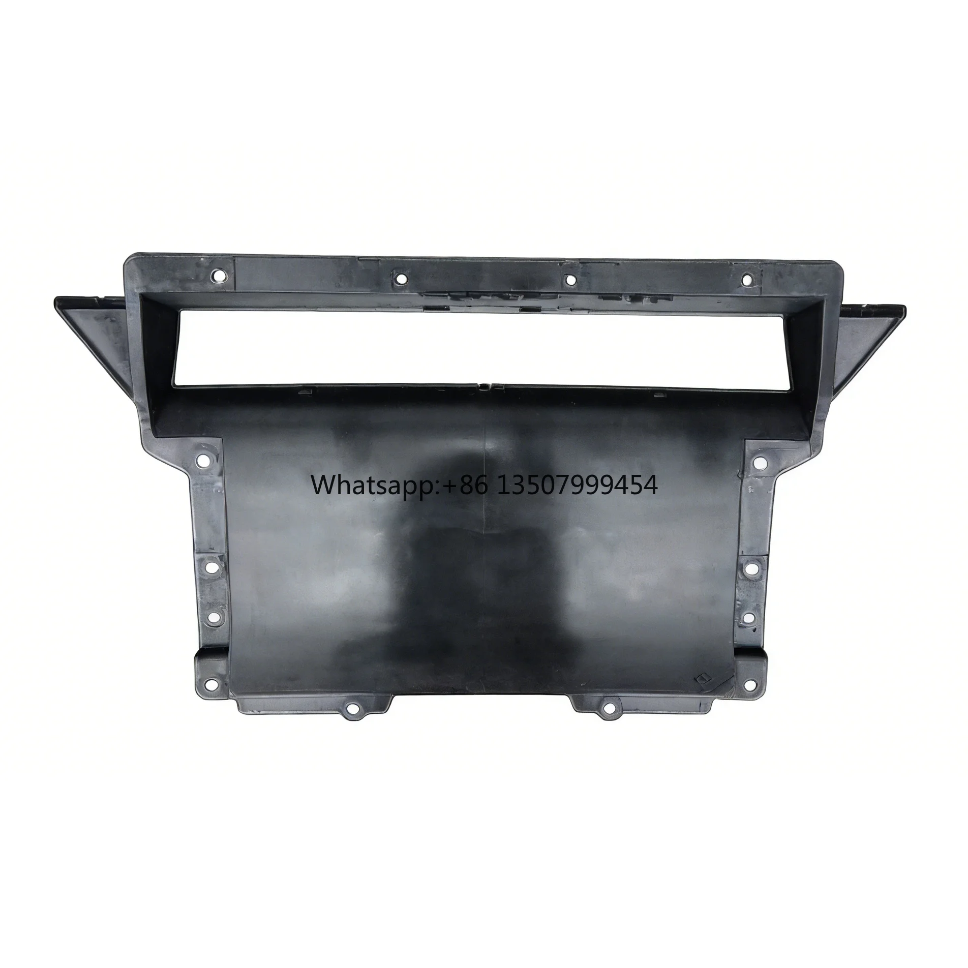 

New V Central Upper Air Deflector PP Engineering Plastics Front Bumper Inner Guard Board Bolt-On Direct Replacement 1 Year